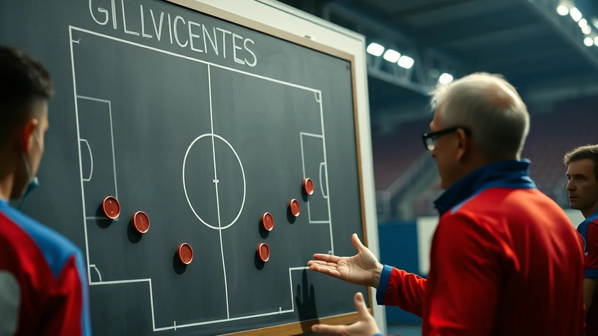 Táticas de jogo do Gil Vicente para a nova temporada